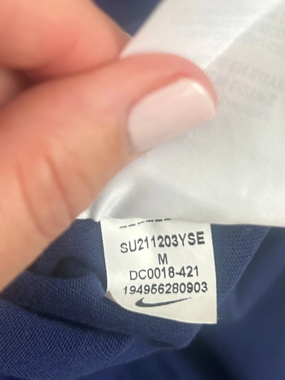 Nike the Nike tee USA blue t-shirt M